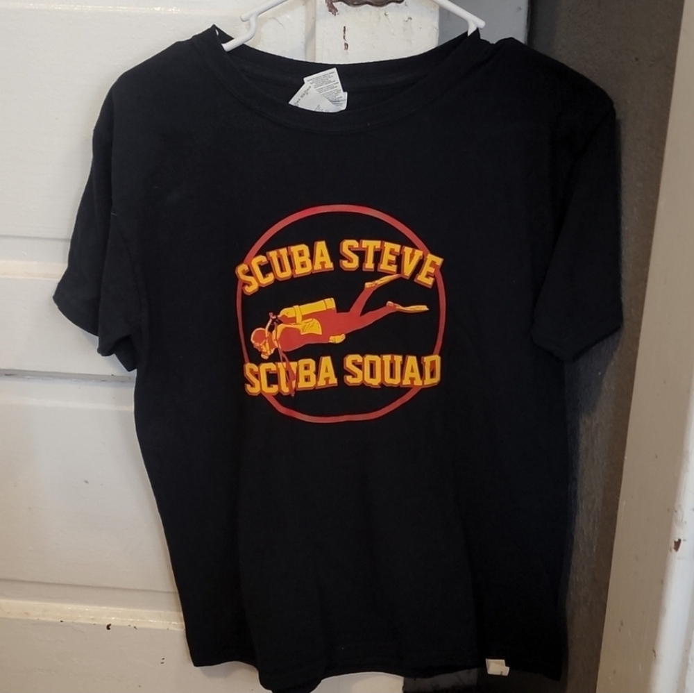Gildan Black Cotton T-Shirt